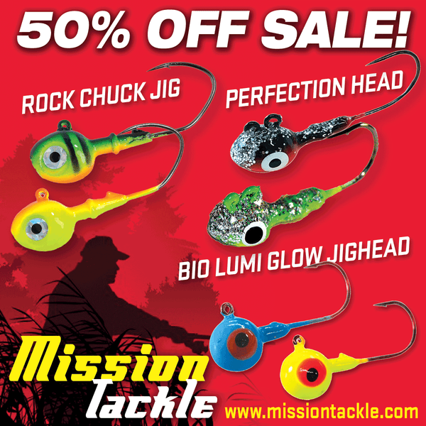 Mission Tackle 50% Off Jig Sale