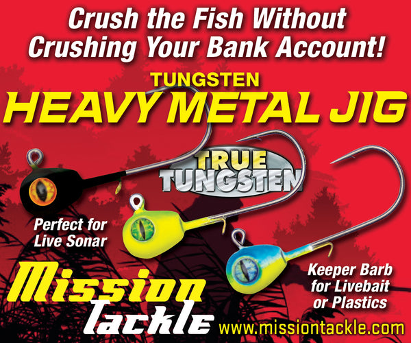 Mission Tackle Tungsten Heavy Metal Jig