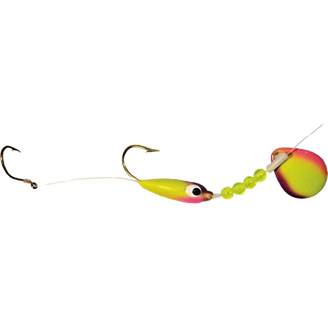 Bass Pro Shops Walleye Angler Indiana Blade Floating Walleye Spinner Harness  Rig 2-Pack