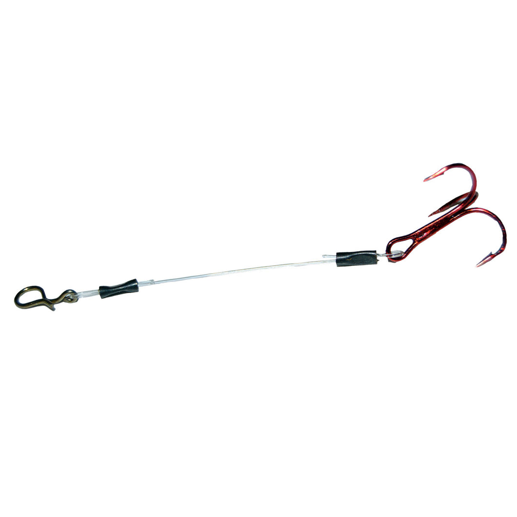 Optimum Baits - The Zappu Hitch Hook allows you to add a stinger